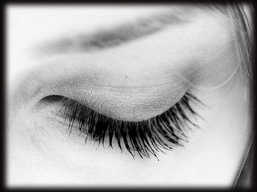 her eyes don't lie...