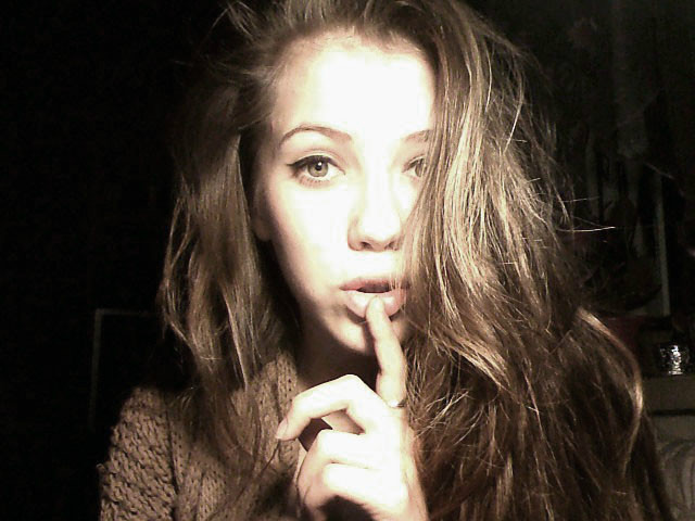 i close my eyes