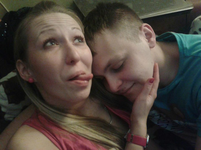 z moim cudownym narzeczonym! :*