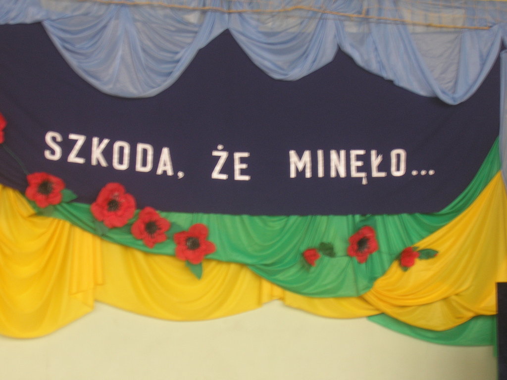 Zakoczenie gimnazjum..