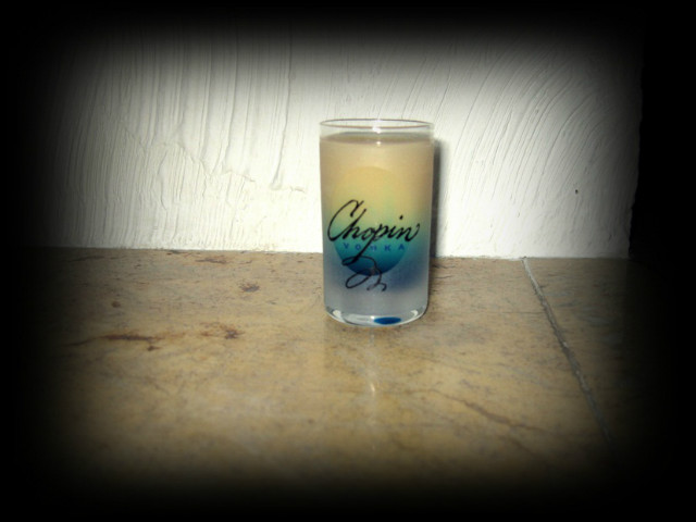 Banan & Curacao blue. ;D