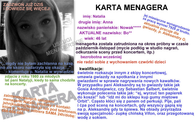 KARTA MENAGERA