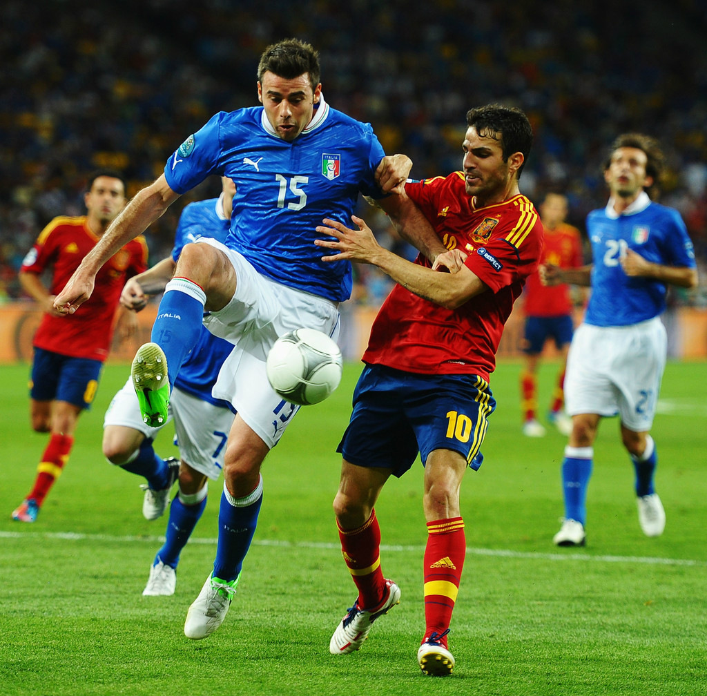 Abate, Barzagli, Pirlo.