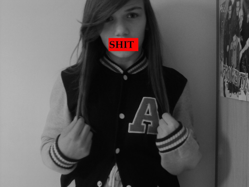 Se brzydka ja ;c