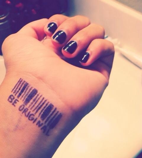 be original ;p