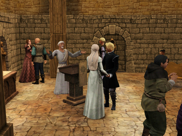 The Sims redniowiecze