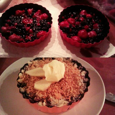 Fruits Crumble