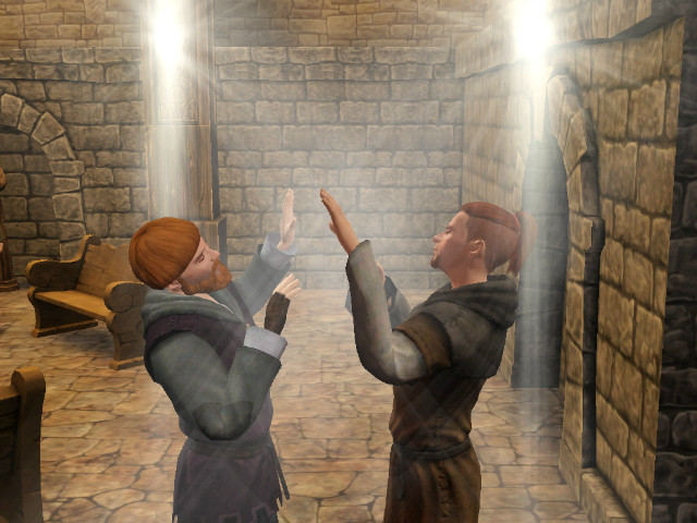The Sims redniowiecze