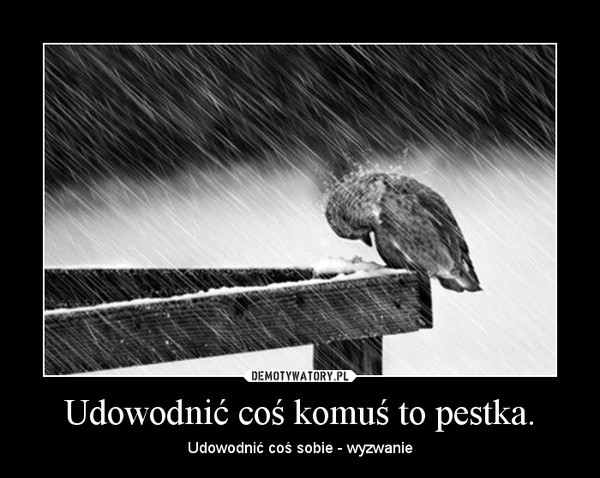 No wanie...