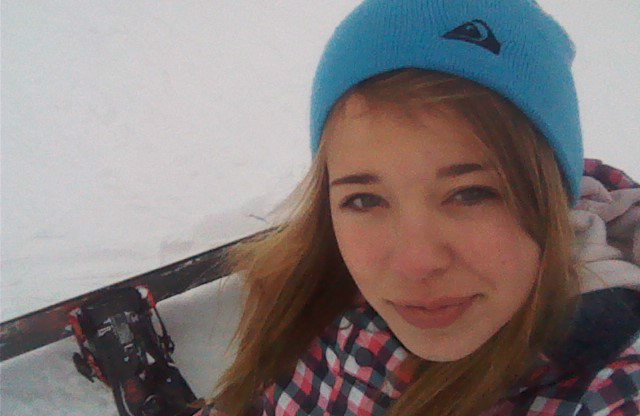 skiing