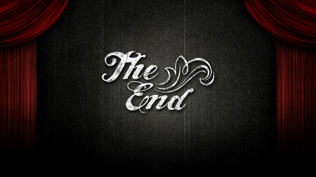 the end.
