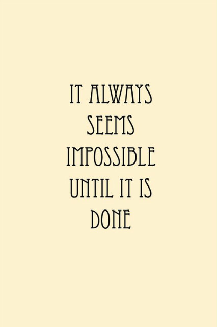 it can't be hard.