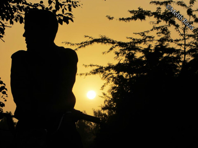 Catching sunset 