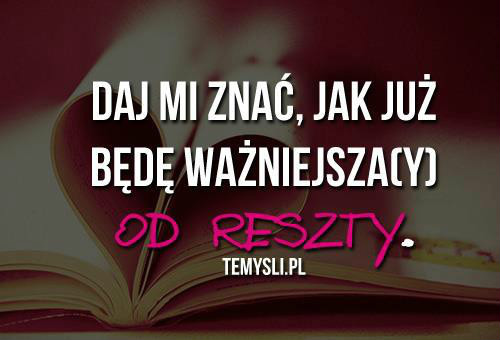 Kocham cie nie zapomnij o tym .