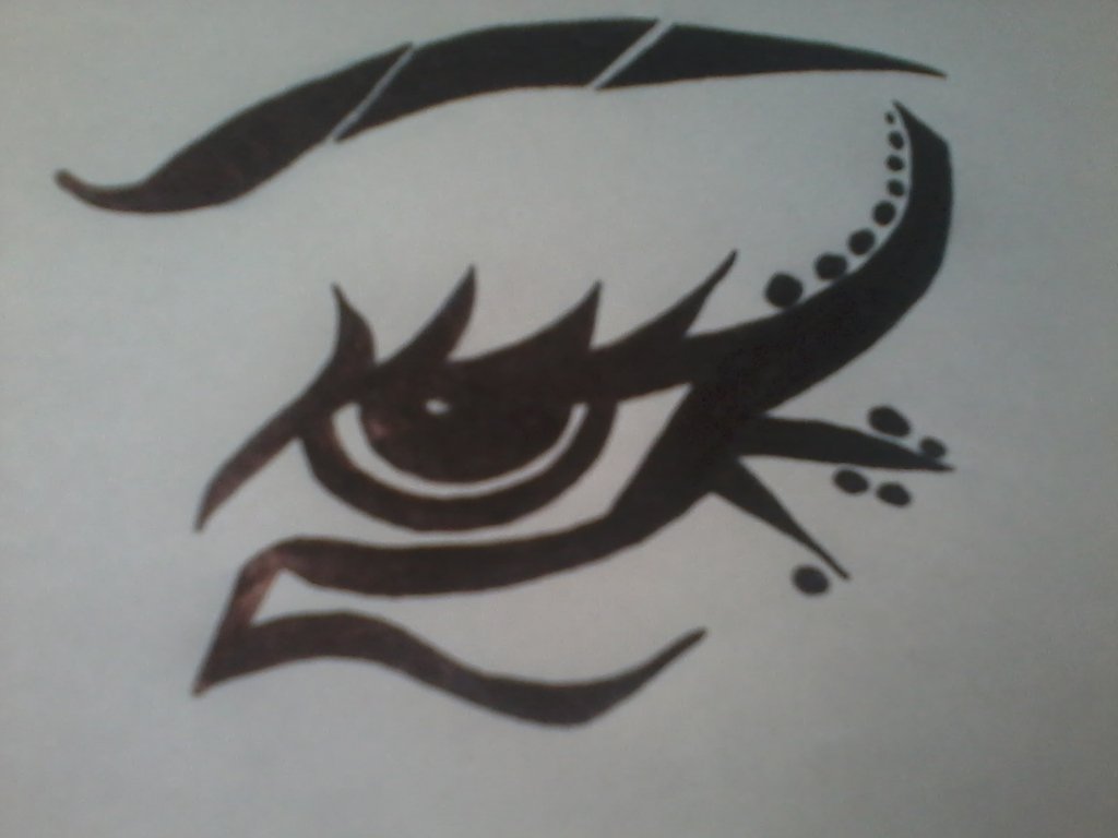 Tribal eye.