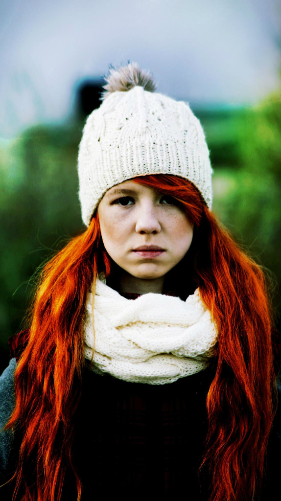 red hair