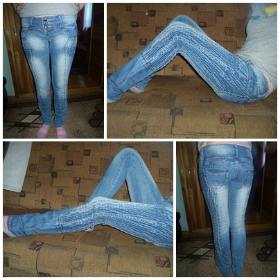 spodnie jeans ;)