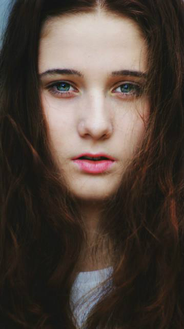 blue eyes