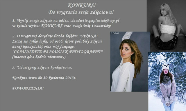 konkurs:)