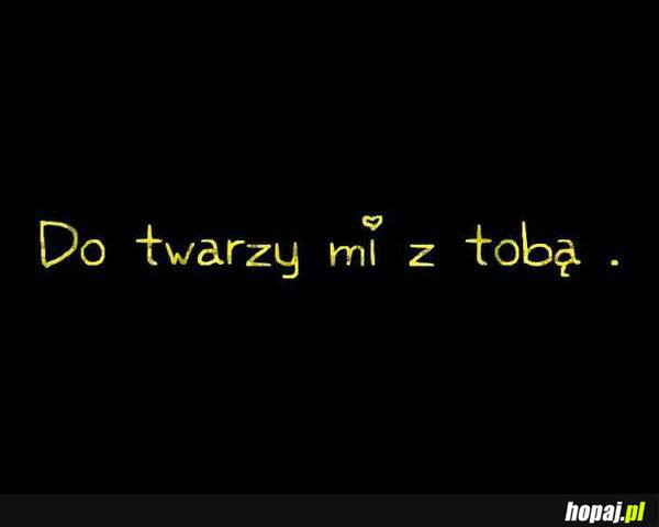 i eby tak zostao .