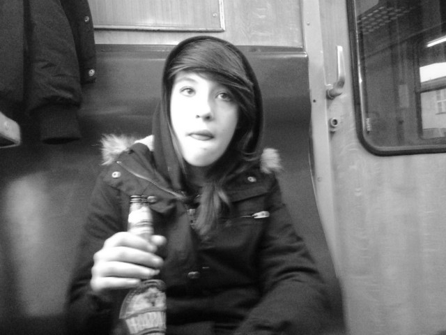 heh takie gupie z pocigu ;p