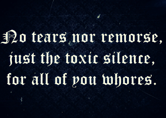 Can you hear the silence?