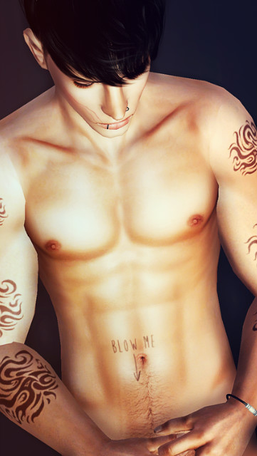 Nice abs, bro
