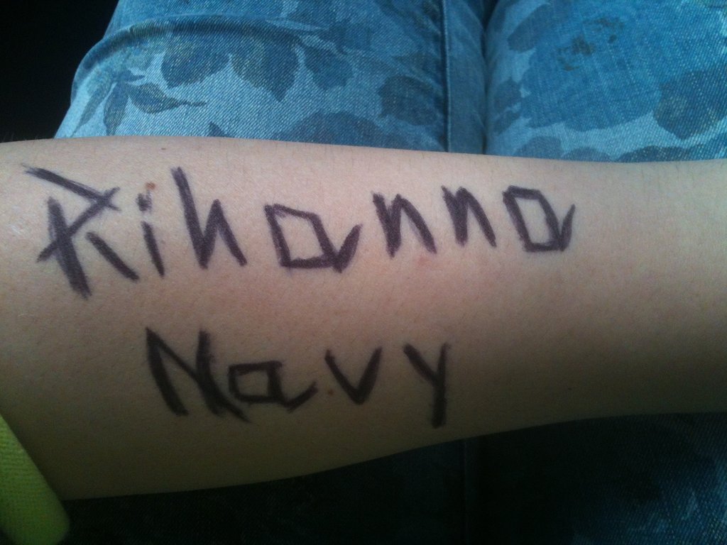 Rihanna Navy 