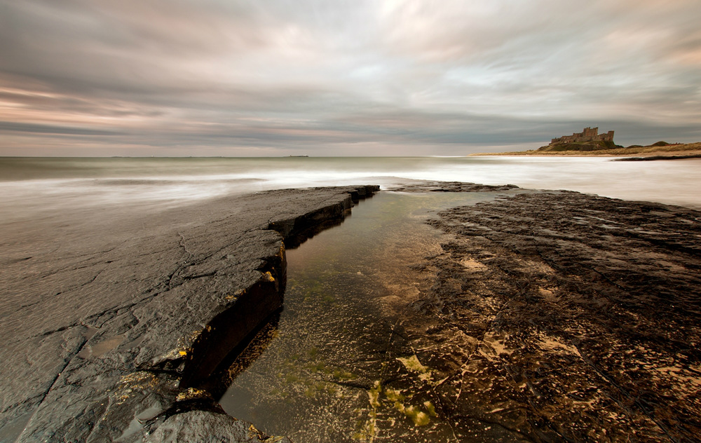 Zamek Bamburgh Northumbria