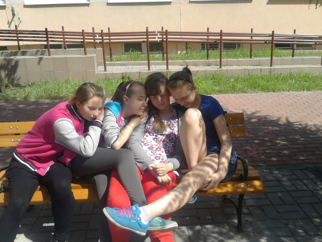 W szkole. ;P 