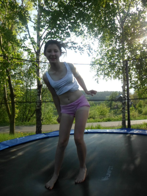 trampolina :D