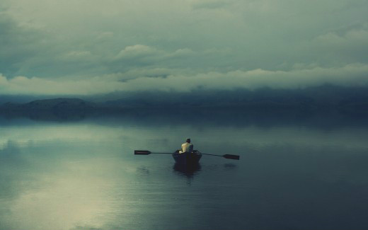 Sailing alone..