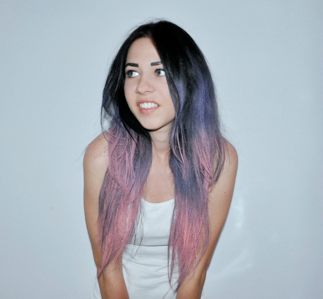 pink hair