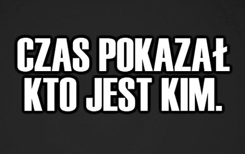 czas pokaza... 