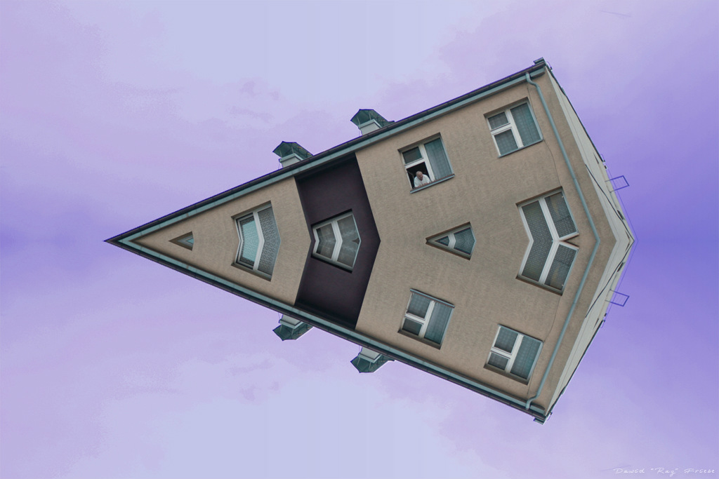 House of man in the Air