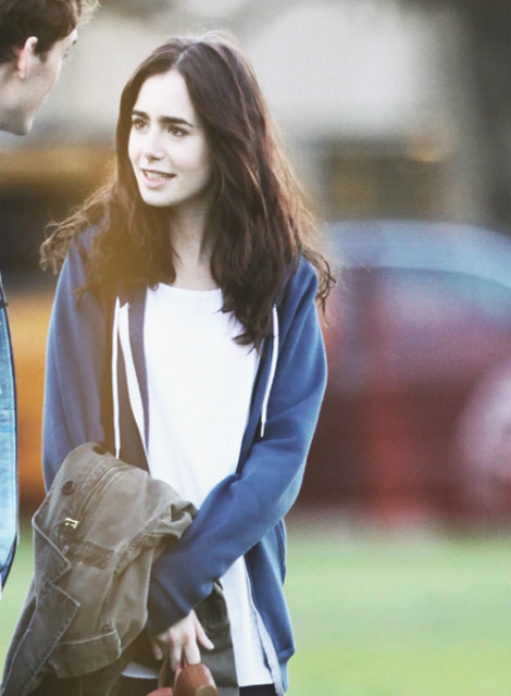 Lily Collins.