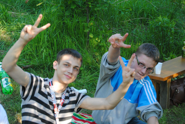 z ziomeczkiem;D