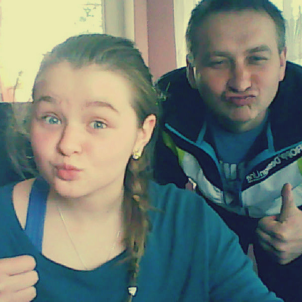 z tatusieem :)