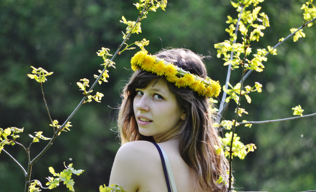 Flowery.