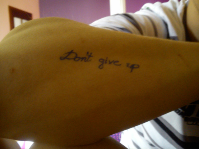 never