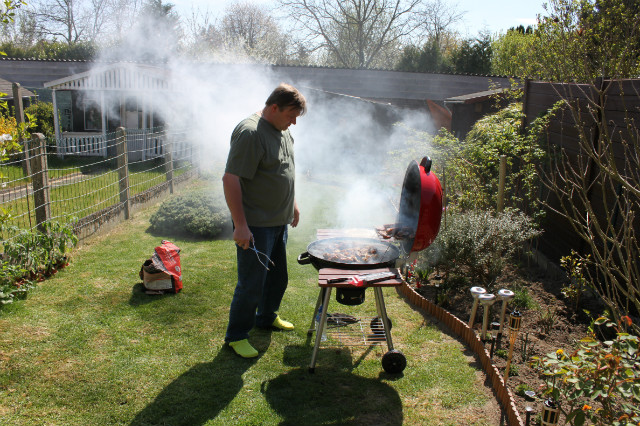 Kwietniowe grillowanie...