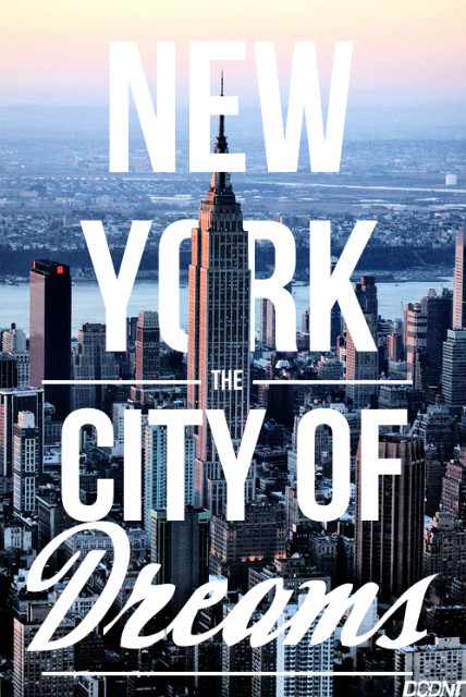 New York, bitch!