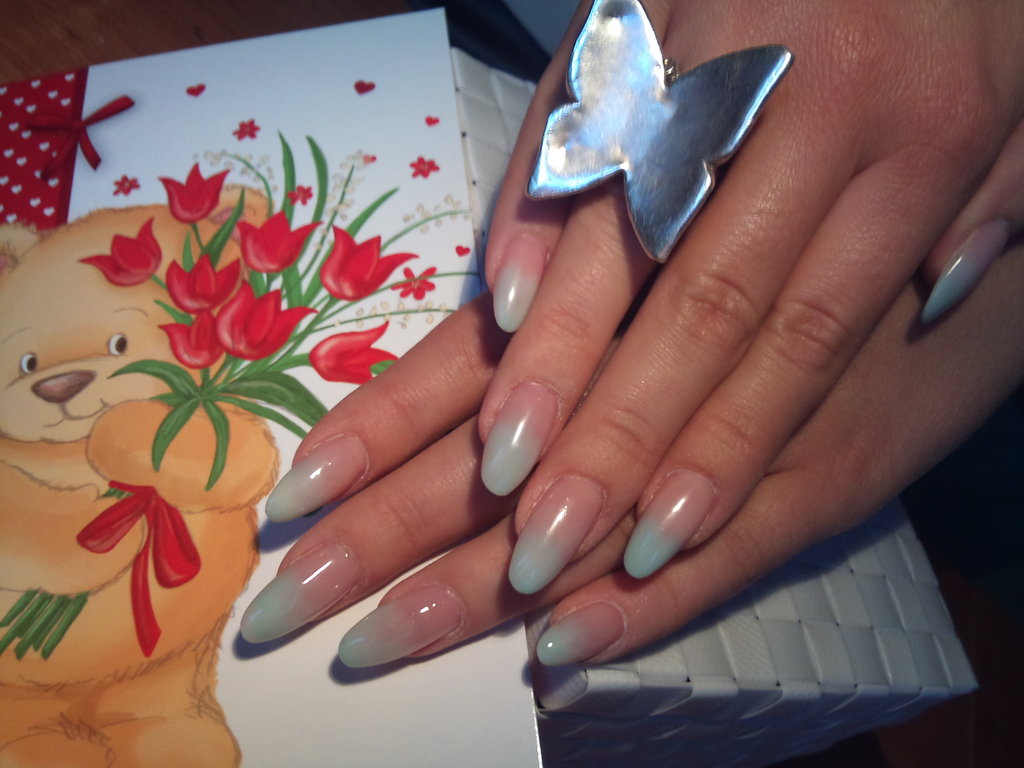 ombre mietowe