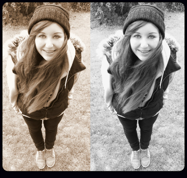 just smile.