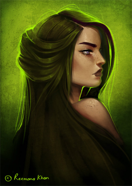 green lady