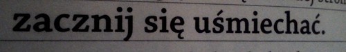 zacznij si umiecha