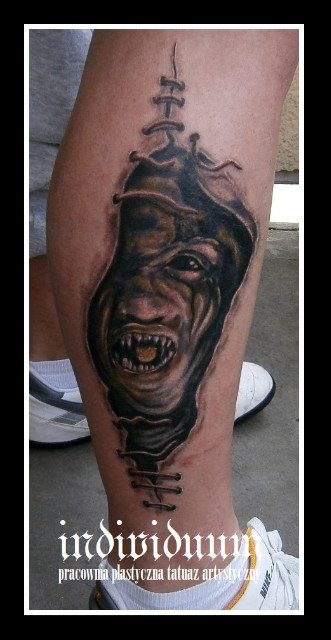 Monster under skin