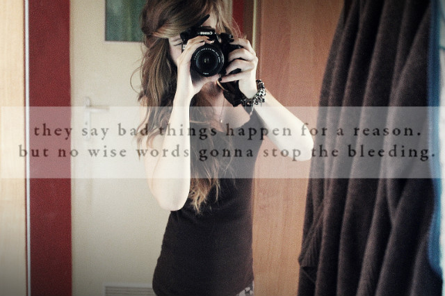 Say something, make me.