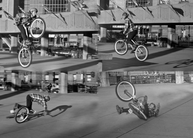 fall on a bmx