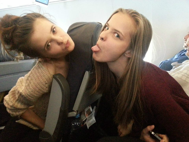 Klaudia i Zuz.